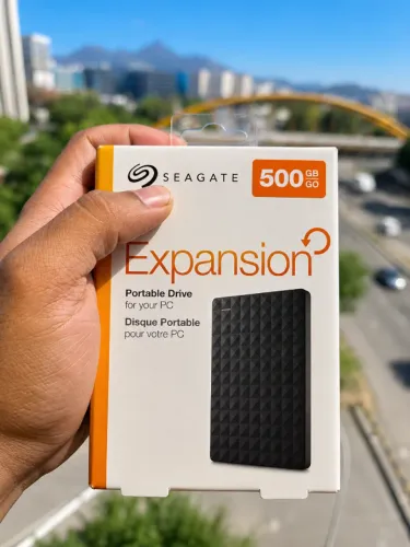 HD 500GB EXTERNO - SEGATE (NOVO)