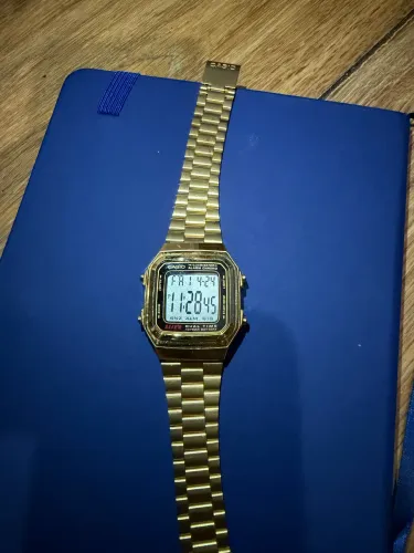 Relogio casio dourado original