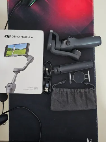 Estabilizador Dji Osmo Mobile 6 + Nf e acessórios
