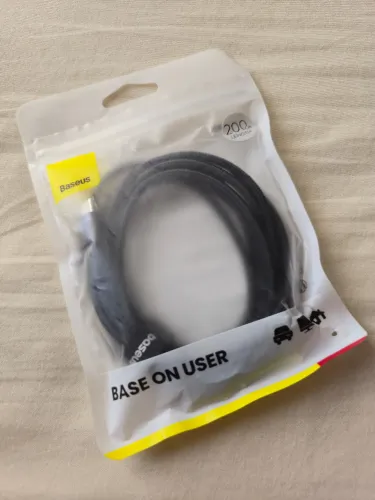 Cabo para carregador de Celular 2 metros USB C para USB C