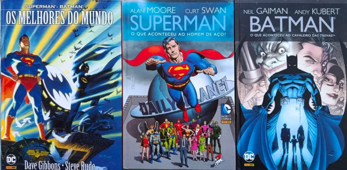 Superman e Batman Melhores Do Mundo e Outras 2 HQs