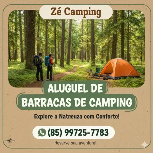 Barraca de Camping - Aluguel