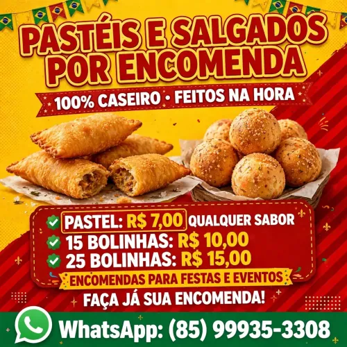 Salgados e pasteis