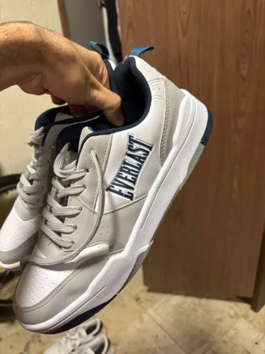 Tenis Everlast Blazer Masculino 41 - Branco + Cinza