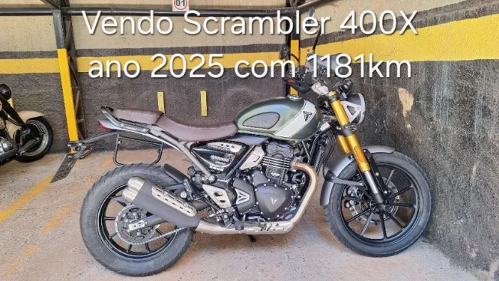 Scrambler 400X novinha!