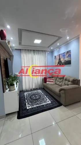 Apartamento mobiliado para alugar com 2 quartos - 56 m² - Vila Endres - Guarulhos/SP R$ 3.