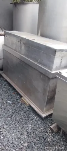 TANQUE INOX 1000L 
