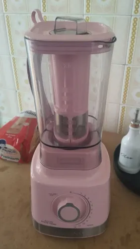 Vendo Liquidificador Turbo Rosa da Britânia novíssimo