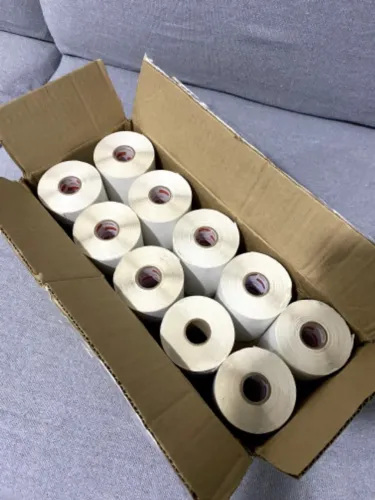 10 Rolos Etiqueta Térmica 100x150 10x15 Com Serrilha E-commerce Adegraf