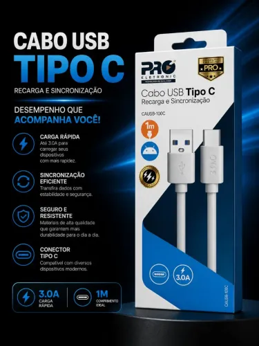 ?PROMOÇÃO de cabo tipo C