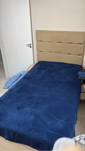 Cama Box Viuvao Com Cabeceira e Pillowtop