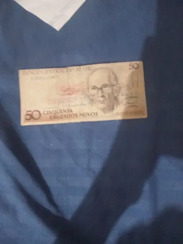 Nota de 50 cruzeiros novos