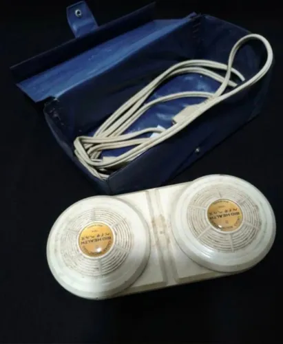 massageador bio health ondas magnéticas vintage