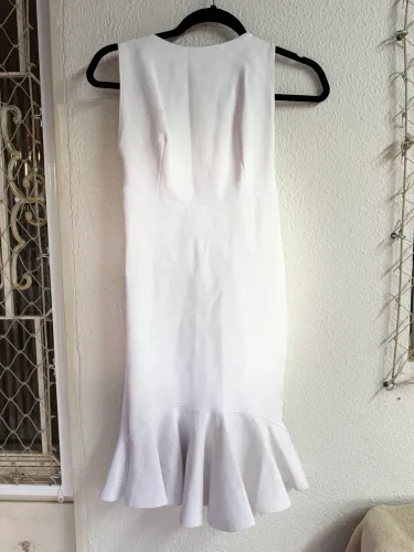 Vestido Branco Fabulous Agilità Elegante Sereia Premium