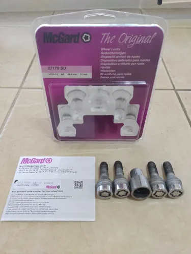 Parafuso Antifurto McGard 27179 GM Chevrolet Renault VW Volkswagen Renault BMW Mercedes