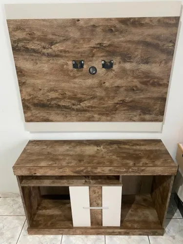 Rack para TV com painel