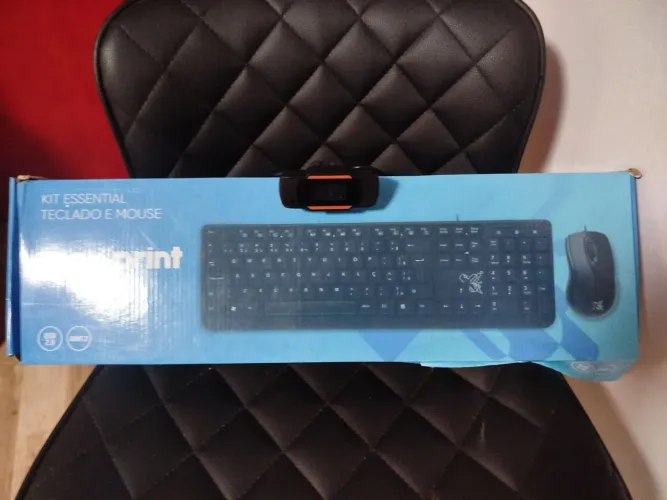 Kit teclado (mouse , teclado e webcam)