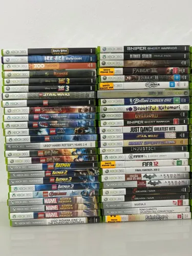 Jogos Originais Xbox 360 (Aceito Cartão)