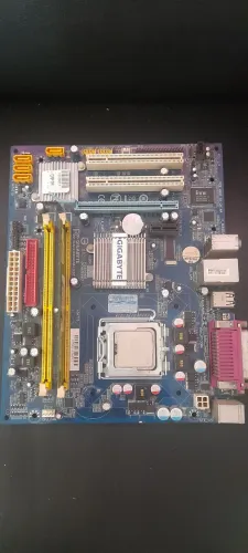 CPU Motherboard Intel, Processador Core duo,512mb dd2