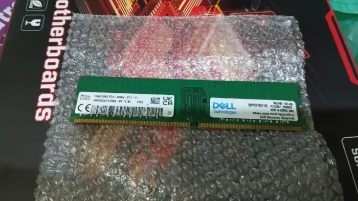 Memoria ddr 4 16gb não funciona em qualquer placa mãe
