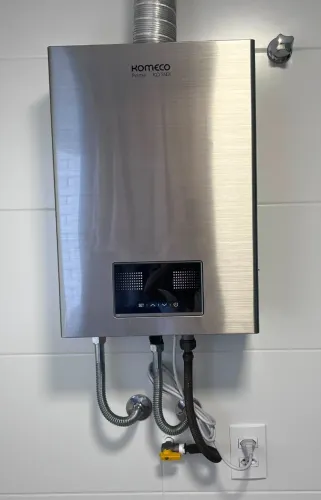 AQUECEDOR A GÁS KOMECO PRIME KO 35DI COM DEFEITO