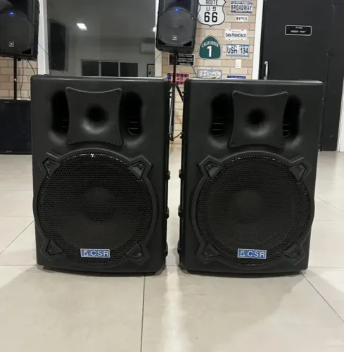 Caixa Amplifica Csr 4000a 15 Pol  - Excelentes