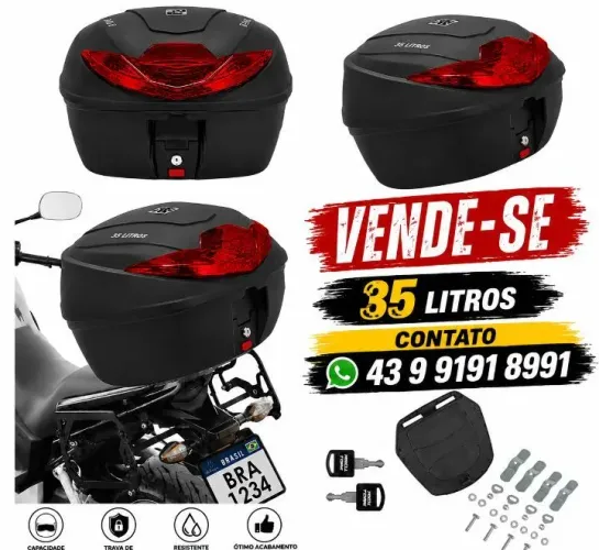 Vai Bauleto para motos 35 litros