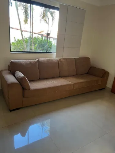 Oportunidade! Sofá Grande 4 Lugares Muito Confortável