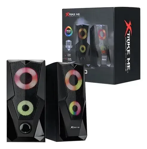 Caixa de Som Gamer Xtrike Me SK-501 RGB - NOVA LACRADA