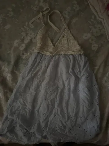 Vestido de crochê