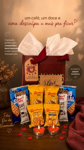 Presente Dia dos Namorados | Kit Romântico para Casal