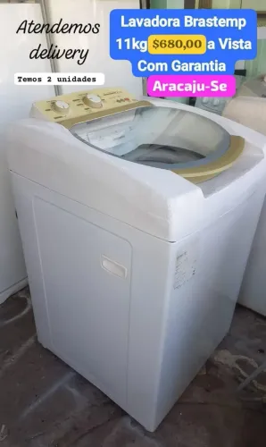 LAVADORAS BRASTEMP 11KG SEMINOVAS