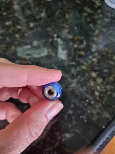 Separador vivara murano azul (cada)