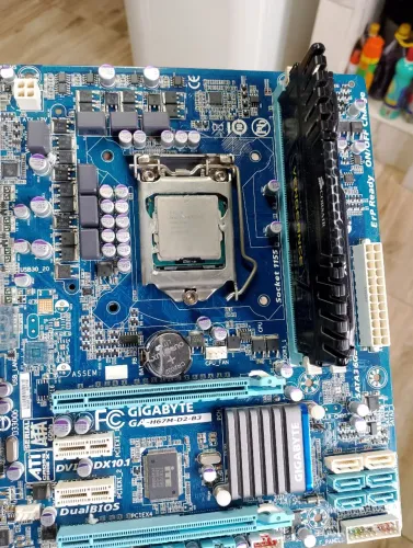 Kit placa mãe i7 3770