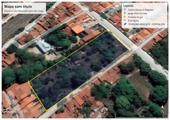Terreno para Venda em Fortaleza / CE no bairro Aracapé