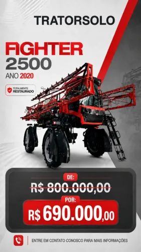 PULVERIZADOR Fighter 2500