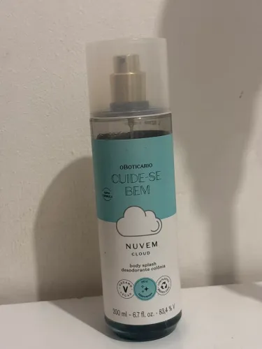 Body splash Boticario Nuvem