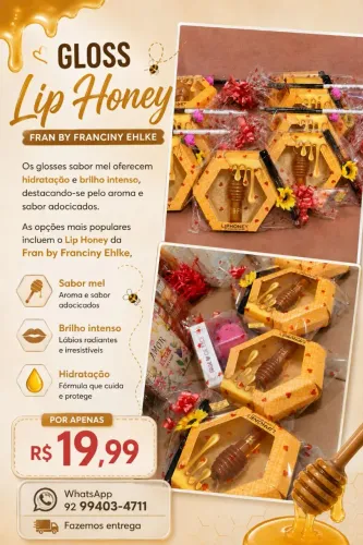 O Gloss de mel mais desejado da Internet 