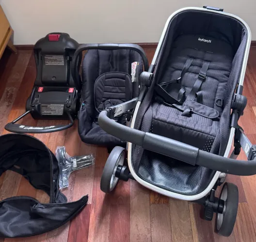 Carrinho Infanti Travel System Sky Trio
