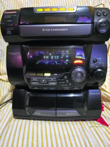 Aparelho de som Panasonic