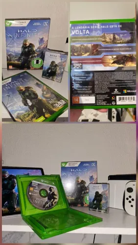 Halo Edição Especial (Jogo + Baralho + Caixa) - Item de Colecionador Impecável