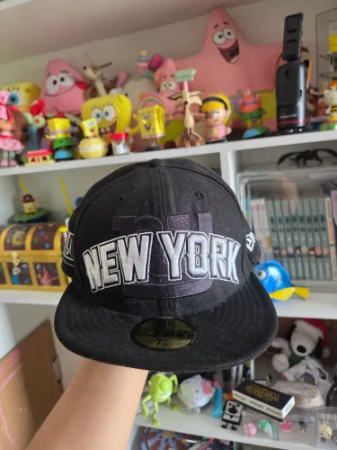 Boné New Era 59FIFTY Vintage New York Yankees Original Preto 7 1/8