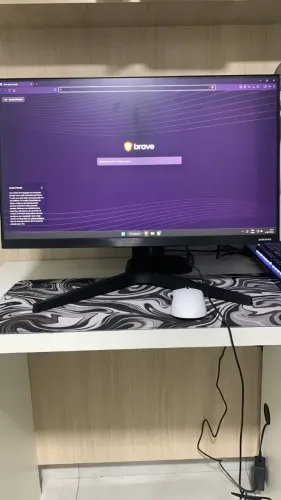 Monitor Samsung T350 24" 75Hz com Fonte Original ? Tela Quebrada