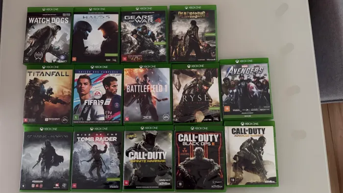LOTE 14 JOGOS XBOX