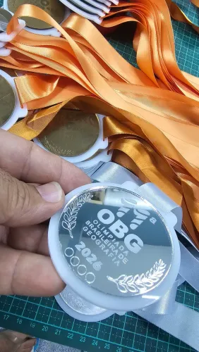 Medalhas em acrilico