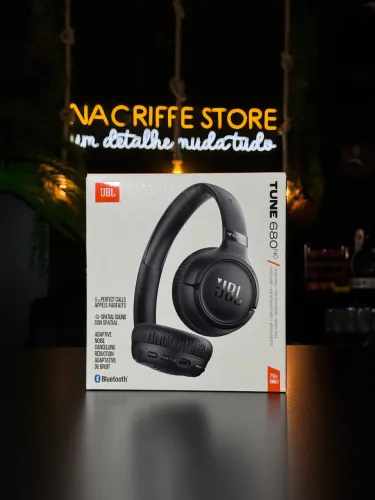 ? JBL Tune 680NC - Fone Bluetooth com Cancelamento de Ruído Adaptativo