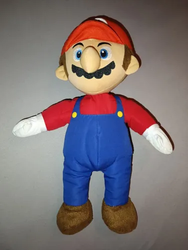 Boneco em tecido Mario 