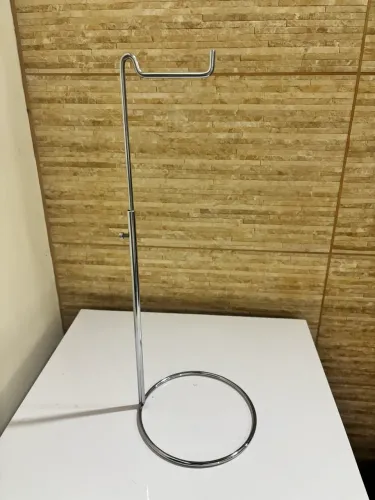 Expositor Suporte Bolsa De Balcão Cromado