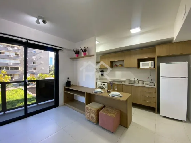 Apartamento 1dormitório suite mobiliado para alugar no bairro Boa Vista em Porto Alegre