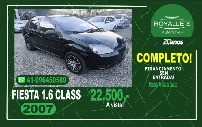 Ford Fiesta Sed. 1.6 8V Flex 4P 2007